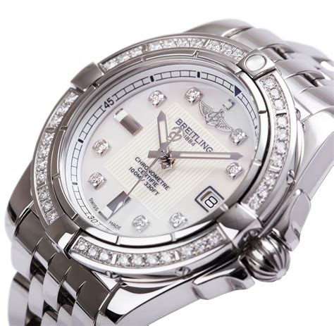 breitling diamond watches for sale|Breitling diamond women's watches.